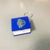 Livro dobrável Criativo 3D Tridimensional da Grande Muralha Pingente da Praça Tiananmen de Pequim Livro Explosivo Mini Taishan com Chaveiro