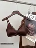 260 Estilo Francês Sexy Renda Luxo Acessível Cetim Sutiã Alças Finas Sexy Sem Costura Copa Fina Triângulo Lingerie para Mulheres