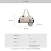 Bolso de Mano Casual Simple 2026 Nuevo de Moda con Textura Bolso de Hombro Gran Capacidad Hermoso Cruzado para Viaje Gimnasio