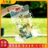 Caixa de Flores Triangular Acrílica Portátil Transfronteiriça 520 Dia dos Namorados Chinês Presente de Aniversário Caixa de Presente para Acompanhamento de Flores Personalização