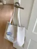 2025 Nueva Moda de Verano Bolsa de Lona Estilo Coreano Ins Tote Bolsa Casual Bolso Tote de Hombro de Gran Capacidad