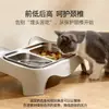 Dispensador Doble de Acero Inoxidable para Comida y Agua para Mascotas para Uso en Casa, Adecuado para Perros y Gatos, Suministros para el Hogar al por Mayor