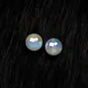 Ding Yi Céu Estrelado Contas Lua Fria Alto Brilho Branco Contas Soltas Contas Coloridas DIY Miçangas Corrente de Celular Acessórios Materiais
