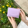 Billetera Multifuncional de Alta Gama Transfronteriza para Mujer Tarjetero Monedero de PU Moda Femenina Billetera Corta para Mujer