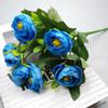 Simulación de flores de ciruelo de primavera, mesa de camelia, flores falsas, arreglo floral de boda, ramo de simulación, fábrica directa al lugar