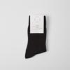 Calcetines de moda Ins, calcetines de algodón de doble aguja, calcetines apilados, calcetines japoneses de color liso, calcetines de media caña, calcetines largos retro para mujer.