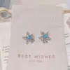 Colares e Brincos Série Oceano, Design de Nicho de Luxo Leve de Alta Qualidade, Corrente para Clavícula, Pulseira Exquisita e Doce