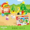 Blocos de construção para crianças Tabela multi-funcional grande compatível Lego grande partícula montada brinquedos educativos para meninos e meninas Atacado transfronteiriço