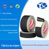 Fita de pano de acetato preto, isolamento de cabo estável, fita de fixação cortada, rasgo à mão, fita de pano de acetato resistente a altas temperaturas
