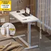Mesa de Escritorio Pequeña para Persona Perezosa, para Escribir, Computadora, Mesa Auxiliar de Cama, Mesa de Sofá Móvil Ajustable en Altura, Plegable para Uso Doméstico, Junto a la Cama
