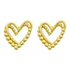 Pendientes de Diseño Metálico Transfronterizos para Mujer, Estilo Coreano Sencillo, Modernos, Personalizados, Exquisitos, Geniales y Dulces Pendientes