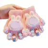 2025 Nuevos Guantes de Invierno para Niños de Dibujos Animados Lindos Cálidos de Cinco Dedos a Prueba de Frío para Niñas Creativos Cálidos Cubre Dedos para Bebé