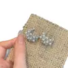 Pendientes Vintage de Perlas Huecas, Lujo Casual Exagerado, Moda de Alta Gama, Pendientes Versátiles de Diseño de Nicho para Mujer