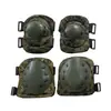 Joelheiras Táticas, Cotoveleiras, Equipamento Protetor Camuflado para Esportes de Ciclismo, King Kong Águia Negra de Motocicleta Equipamento de Treinamento Cs ao Ar Livre Anti-Queda