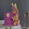 Decoración de tartas acrílicas con marcado láser transfronterizo, decoración creativa para tartas de feliz cumpleaños, decoración para mesas de postres y fiestas.