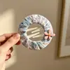 Pinza de pelo elegante para mujer, pinza de torsión de alta gama para la parte posterior de la cabeza, pasador floral, accesorio para el cabello, pinza de pico de pato