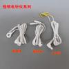 Hengming Hm6805 Instrumento de Electroacupuntura Seguridad 3.5 Instrumento de Electroterapia de Acupuntura Cable Pinza de Cocodrilo Cierre a Presión Parche