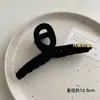 Pinza para el cabello de lujo de alta gama en color marrón, tamaño grande nuevo para cabello grueso, pinza de tiburón para recogidos en la parte posterior de la cabeza, accesorio para el cabello de uso diario