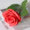 Rosa artificial flor artificial casamento decoração de casa buquê de rosa artificial parede de flores atacado tecido de seda pequena Paris