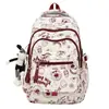 Nova Mochila Pequena Fresca de Aparência Sofisticada Estilo Harajuku Japonês Bolsa de Viagem de Grande Capacidade Mochila da Moda para Alunos do Ensino Fundamental e Médio