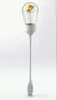 Lámpara de Ahorro de Energía Recargable Modelo Nuevo Transfronteriza Tubo Flexible USB Enchufable Portátil Dormitorio Luz de Noche Acrílica Luz de Noche de Filamento de Tungsteno