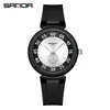 Reloj de Cuarzo Sanda de Venta Caliente para Mujer, Moderno, Compacto, Versátil, Sencillo, Casual, Luminoso, Reloj para Mujer al por Mayor