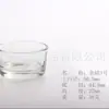 Venta Directa de Fábrica Portavelas Tipo Velita 13 # 5.2*3.2 Taza Recta 8031 Lámpara de Queroseno de Vidrio Portavelas Pequeño