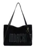 Bolsa Grande de Gran Capacidad Estilo Perezoso Transfronterizo Relajado para Mujer Nueva Bolsa de Hombro Tote Retro para Otoño e Invierno