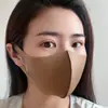 Máscaras de Algodão Gelo à Prova de Poeira Atacado, Unissex, à Prova de Poeira, Anti-Poluição, Proteção Solar, Respiráveis, Laváveis, Máscaras Estéreo 3D