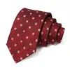 2026 Corbata Nueva para Hombre Corbata Borgoña para Boda para Hombres de Gama Alta Retro Corbata de Mano para Novio Boda para Hombres