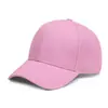 Estilo Básico Todo Preto Boné de Baseball Liso Sarja de Algodão Ajustável Chapéu de Pai Chapéu para Esportes ao Ar Livre Proteção Solar