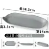 Xiangyuanmei Vajilla Nórdica Plato de Melamina Rectangular Comercial Creativo Plato para Restaurante de Hot Pot Plástico Imitación Porcelana Plato para Barbacoa