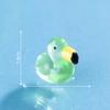 Micro Paisagem Desenho Animado Transparente Luminoso Mini Flamingo Decorações DIY Acessórios Jardinagem Fazenda Paisagismo Pequenos Enfeites