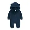 Roupas para bebês masculinas e femininas 0-2 anos em forma de animal macacão de inverno quente para engatinhar roupas de fabricantes atacado