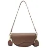 Bolsas de Mujer Transfronterizas 2025 Nueva Moda Versátil Bolso Cuadrado Pequeño Bolso de Axila Tipo Sillín de Alta Calidad Transmitido en Vivo Bolso de Hombro Cruzado