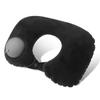 Almohada Inflable en Forma de U para Presión Almohada Cervical para el Cuello en Forma de U Almohada de Viaje Portátil para Dormir en la Hora del Almuerzo Almohada Inflable