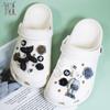 Adequado para sapatos com buracos acessórios DIY fivela decorativa sapato flor acessórios destacável Sesame Street urso violento fivela decorativa terno