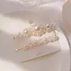 Horquilla de perla con pequeño clip para el pelo, tocado, pinza para el pelo para mujer, popular en línea, nuevo clip lateral, accesorios para el cabello fino de alta gama, venta al por mayor