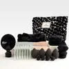 Set de 47 Piezas de Herramientas de Belleza, Bolsa Pequeña de Cosméticos con Fragancia, Set de Brochas de Maquillaje, Neceser Portátil, Polvera de Viaje para Maquillaje