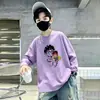 Camiseta de manga larga para niño, camiseta básica de algodón puro para niño, estilo primavera y otoño, nuevo modelo de otoño 2026, top casual para niños mayores