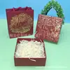 Caja de Regalo Vacía, Bolsa de Regalo para Lipstick, Bálsamo Labial, Brillo Labial del Festival Qixi de Di Jia, Caja para Base de Maquillaje Líquido, Caja para Perfume, Caja de Embalaje, Bolsa de Tote, Estampado Dorado