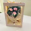 Venta al por mayor de fábrica bolso ramo de estrellas ramo de flores secas regalo del Día de la Madre ramo para el Día del Maestro