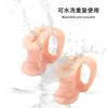 Separador de Dedos de Agujero Único de Silicona Valgo de Pulgar Hueso del Pie Grande Dedo Superpuesto Ortesis Tapón de Esponja Separador Ajustable
