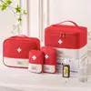Botiquín Médico Portátil para Viajes de Negocios, Botiquín de Primeros Auxilios para Exteriores, Bolsa Pequeña Portátil para Medicamentos, Bolsa de Almacenamiento para el Hogar