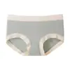 Ropa interior sin costuras de algodón para mujer, transpirable, sexy, con refuerzo de algodón puro, tallas grandes, venta al por mayor