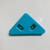 Clipe de livro triangular para evitar o amassamento dos cantos, clipe para armazenamento e organização de provas de estudante, clipe para encadernação de documentos