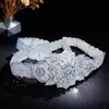 Decoración de Vestido de Novia Europeo y de Oriente Medio Transfronteriza Cinturón Metálico con Incrustaciones de Pedrería para Cintura de Boda de Mujer