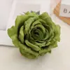 Flor Artificial Cabeza de Rosa Retro Escritorio Mostrador Sala de Estar Pequeña Fresca Flor Artificial Estilo Europeo Decoración del Hogar Rosa