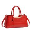 Bolso Brillante de Charol para Mujer 2025 Nuevo Bolso de Mano de Novia Bolso Atmosférico para Boda de Madre Bolso de Hombro Cruzado