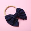 Faixa de cabelo macia sem costura de nylon para bebês, mais vendida na Amazon, laço para cabelo infantil, acessórios fofos para bebês europeus e americanos